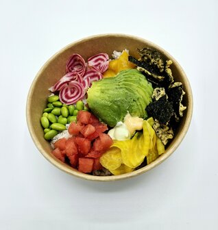 Pok&eacute; bowl vegetarisch 