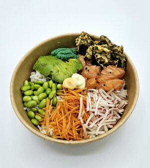 Pok&eacute; bowl zalm 