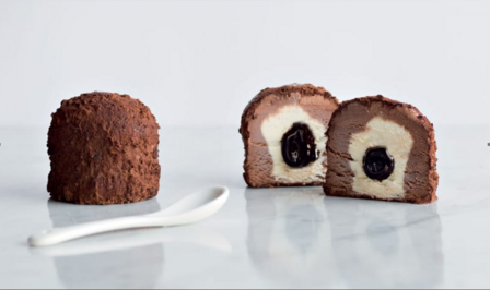 Chocolade ijstruffel